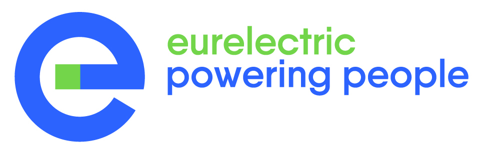 eurelectric powering people RGB blue green